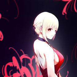 This is a pixiv picture whose title is ドレス.
