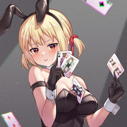 This is a pixiv picture whose title is バニー千束.