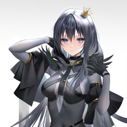 This is a pixiv picture whose title is KURO.