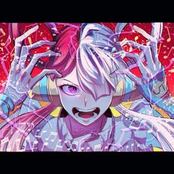 This is a pixiv picture whose title is 歌姫.