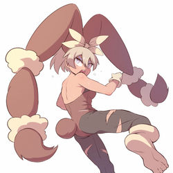 This is a pixiv picture whose title is メガミミサイトウちゃん.