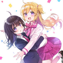 This is a pixiv picture whose title is ひなたとひかり.