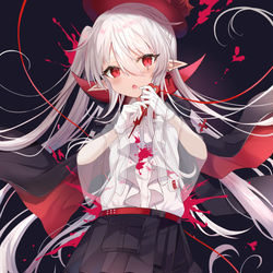 This is a pixiv picture whose title is ワルファリン.