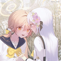 This is a pixiv picture whose title is 「ただいま」と言ってください.