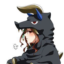 This is a pixiv picture whose title is ブラックキング.