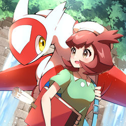 This is a pixiv picture whose title is 水の都.