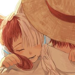 This is a pixiv picture whose title is 赤髪海賊団の音楽家.