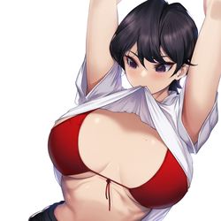 This is a pixiv picture whose title is Shuuko Komi.