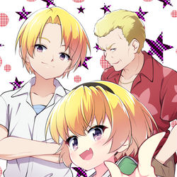 This is a pixiv picture whose title is 北条一家参上！.