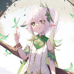 This is a pixiv picture whose title is 纳西妲.