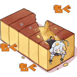 This is a pixiv picture whose title is 長崎カステラあかり。.