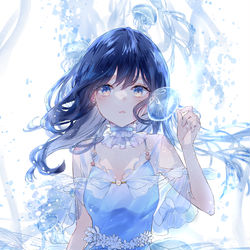 This is a pixiv picture whose title is 海月姫.