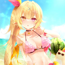 This is a pixiv picture whose title is きみにカワイイって言われると照れる....