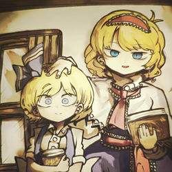This is a pixiv picture whose title is 完成版完全自立人形『アリス』.