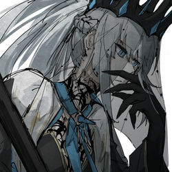 This is a pixiv picture whose title is 🔱.