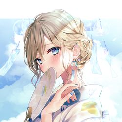 This is a pixiv picture whose title is 夏の音が聞こえる.