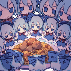 This is a pixiv picture whose title is 晩餐会.