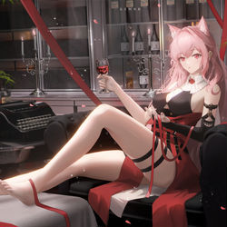 This is a pixiv picture whose title is Arknight-Позёмка.