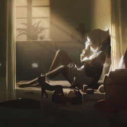 This is a pixiv picture whose title is Day14 Heartbreak.