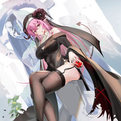 This is a pixiv picture whose title is 熔秋.