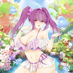 This is a pixiv picture whose title is スカディ.