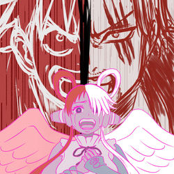 This is a pixiv picture whose title is 最終楽章.