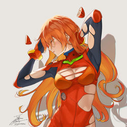 This is a pixiv picture whose title is アスカ.