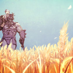 This is a pixiv picture whose title is スパルタクスには誰でも成れる.