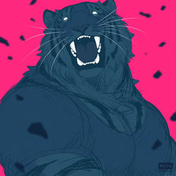 This is a pixiv picture whose title is 「オ肉ミツケタ」.
