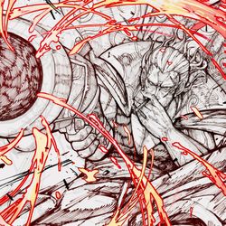 This is a pixiv picture whose title is ベンベックマン.