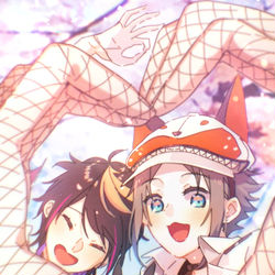 This is a pixiv picture whose title is 吠L兄弟 in ジャパンー！.