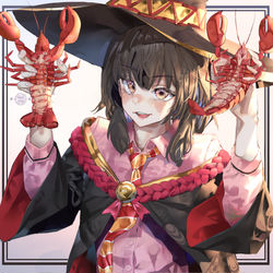 This is a pixiv picture whose title is ロブスター.