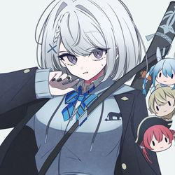 This is a pixiv picture whose title is ノエル団長.