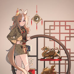 This is a pixiv picture whose title is 小林歷奇.