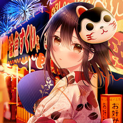 This is a pixiv picture whose title is 夏祭りの日.