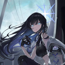 This is a pixiv picture whose title is 『錠前サオリ』.