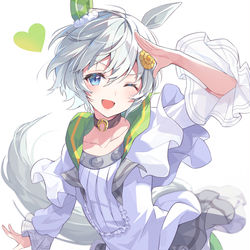 This is a pixiv picture whose title is セイウンスカイ.