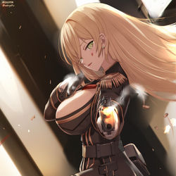 This is a pixiv picture whose title is エミリア・クレスト.