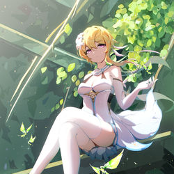 This is a pixiv picture whose title is 降诸魔山【荧】.