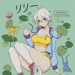 This is a pixiv picture whose title is Lilly Gift - OC.