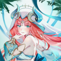 This is a pixiv picture whose title is Nilou.