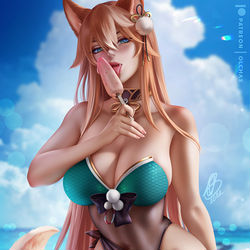 This is a pixiv picture whose title is Summer Ms Hina.