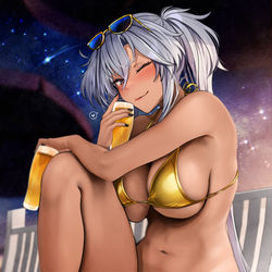 This is a pixiv picture whose title is ほら、早く乾杯するぞ❤.