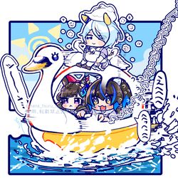 This is a pixiv picture whose title is ダイタクヘリオスとダイイチルビーとケイエスミラクル.