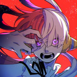 This is a pixiv picture whose title is 逆光.