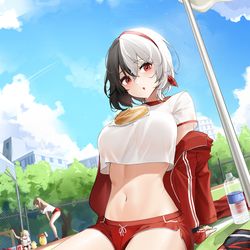 This is a pixiv picture whose title is Day1  Brünhilde.