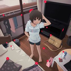 This is a pixiv picture whose title is お知らせ.