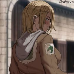 This is a pixiv picture whose title is Annie.