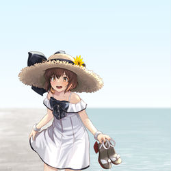 This is a pixiv picture whose title is 夏のお嬢さん2022.