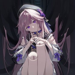 This is a pixiv picture whose title is 少女调试中.....